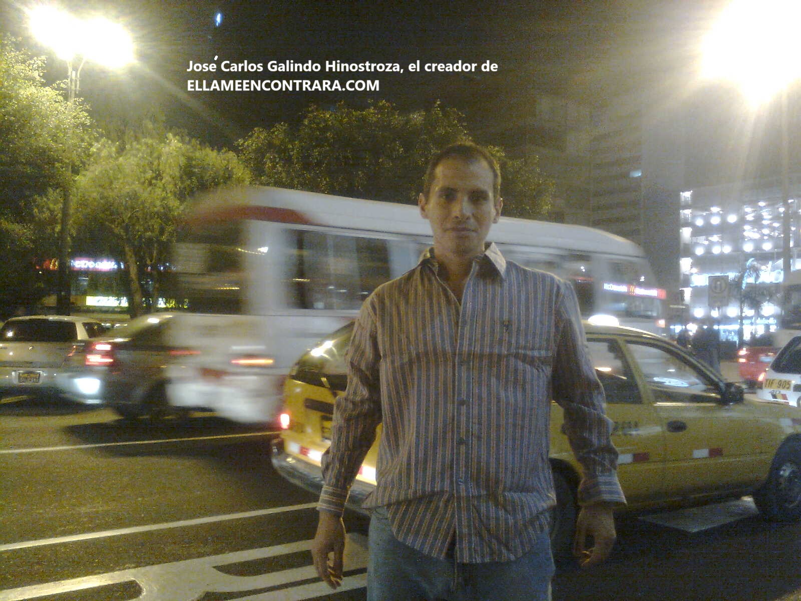 Jose Carlos Galindo Hinostroza 6 Mayo de 2010 - 22 19 en Miraflores - Parque Kennedy - Lima - Peru autor de ella me econtrara com